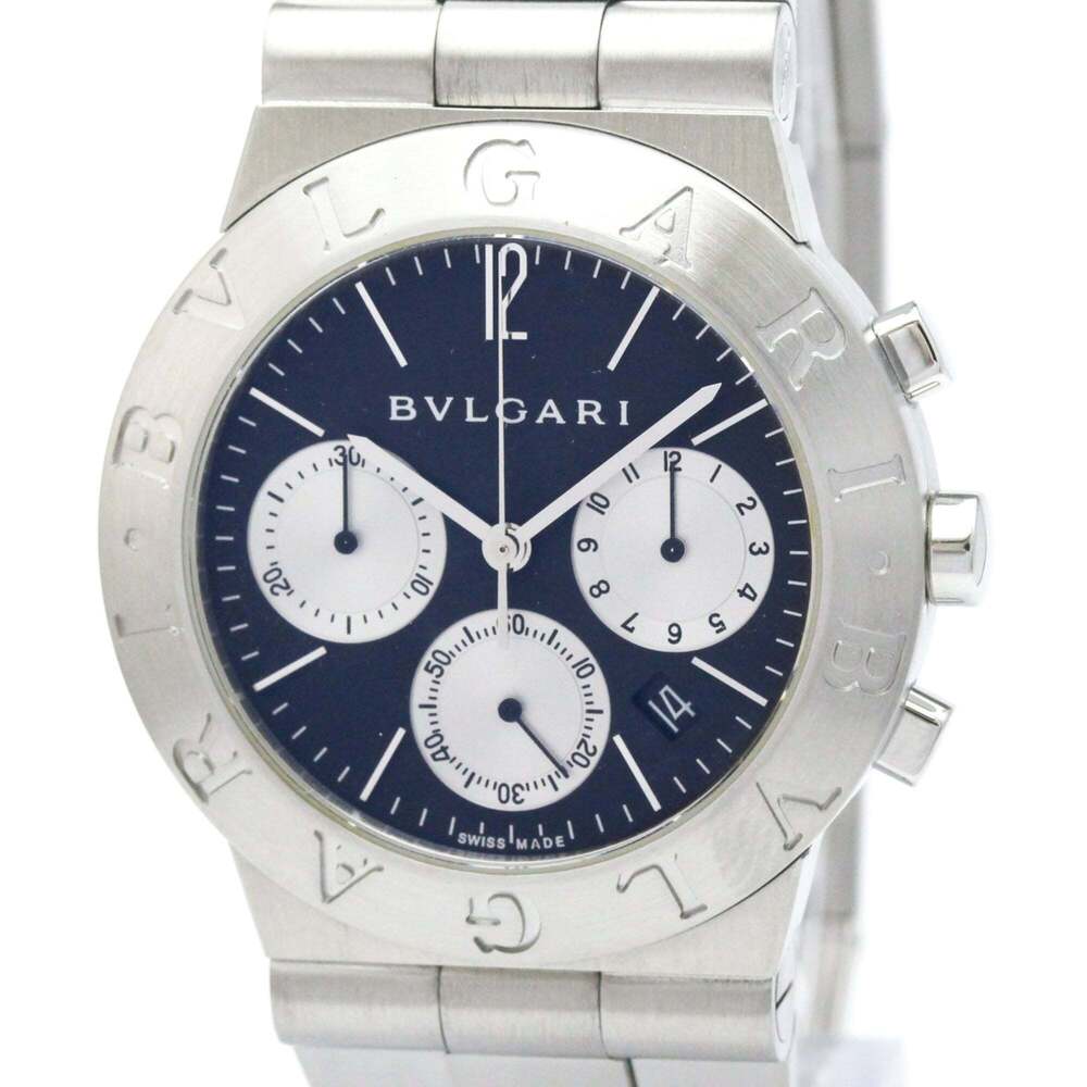 Bvlgari Diagono Chronograph Quartz Stainless Steel 35